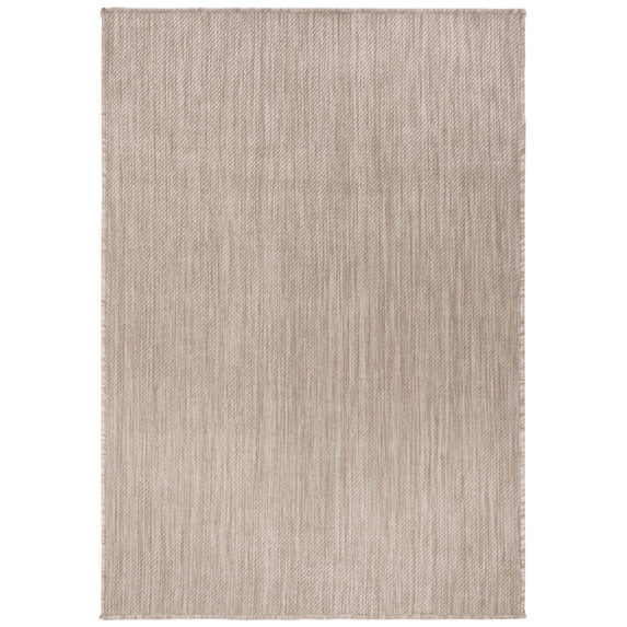 SAFAVIEH Beach House Tayler Solid Indoor/Outdoor Area Rug, Beige, 2'2" x 4'