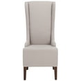 thumbnail image 1 of SAFAVIEH Becall Transitional Linen Solid Dining Parsons Chair, Taupe, 1 of 16
