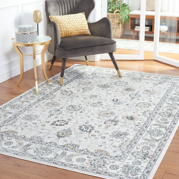 SAFAVIEH Bel Air Bronagh Oriental Area Rug, Gray/Beige, 8' x 10'