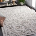 thumbnail image 1 of SAFAVIEH Bel Air Divna Abstract Polyester Area Rug, Beige/Gray, 5'5" x 7'7", 1 of 11