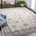 thumbnail image 1 of SAFAVIEH Bel Air Hartley Oriental Polyester Area Rug, Beige/Gray, 5'5" x 7'7", 1 of 11