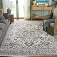 thumbnail image 1 of SAFAVIEH Bel Air Merlin Oriental Polyester Area Rug, Gray/Light Gray, 11' x 15', 1 of 11