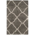 thumbnail image 1 of SAFAVIEH Belize Joisse Geometric Plush Shag Area Rug, Grey/Taupe, 2'3" x 5', 1 of 5