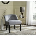thumbnail image 1 of SAFAVIEH Bell Vanity Chair Artic Grey / Taupe, 1 of 7