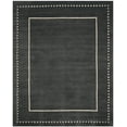 thumbnail image 1 of SAFAVIEH Bella Danita Bordered Wool Area Rug, Dark Grey/Ivory, 10' x 14', 1 of 8