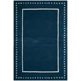 thumbnail image 1 of SAFAVIEH Bella Danita Bordered Wool Area Rug, Navy Blue/Ivory, 3' x 5', 1 of 6
