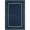 thumbnail image 1 of SAFAVIEH Bella Danita Bordered Wool Area Rug, Navy Blue/Ivory, 4' x 6', 1 of 7
