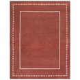 thumbnail image 1 of SAFAVIEH Bella Danita Bordered Wool Area Rug, Red/Ivory, 8' x 10', 1 of 11