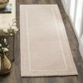 thumbnail image 1 of SAFAVIEH Bella Danita Bordered Wool Runner Rug, Light Pink/Ivory, 2'3" x 7', 1 of 6