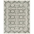 thumbnail image 1 of SAFAVIEH Bella Doriane Bordered Wool Area Rug, Dark Grey/Ivory, 8' x 10', 1 of 4