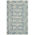 thumbnail image 1 of SAFAVIEH Bella Doriane Medallion Geometric Wool Area Rug, Blue/Ivory, 2'6" x 4', 1 of 5