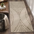 thumbnail image 1 of SAFAVIEH Bella Elisie Geometric Wool Runner Rug, Sand/Brown, 2'3" x 7', 1 of 10