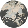 thumbnail image 1 of SAFAVIEH Bella Faye Abstract Area Rug, Steel Blue, 6' x 6' Round, 1 of 11