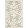 thumbnail image 1 of SAFAVIEH Bella Galena Damask Vines Wool Area Rug, Sand/Ivory, 9' x 12', 1 of 7