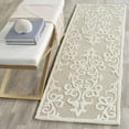 thumbnail image 1 of SAFAVIEH Bella Galena Damask Vines Wool Runner Rug, Sand/Ivory, 2'3" x 7', 1 of 8