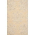 thumbnail image 1 of SAFAVIEH Bella Glenna Abstract Wool Area Rug, Beige/Silver, 4' x 6', 1 of 7