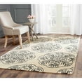thumbnail image 1 of SAFAVIEH Bella Glenna Abstract Wool Area Rug, Ivory/Charcoal, 5' x 8', 1 of 8