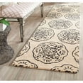 thumbnail image 1 of SAFAVIEH Bella Glenna Abstract Wool Runner Rug, Ivory/Charcoal, 2'3" x 8', 1 of 7