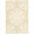 thumbnail image 1 of SAFAVIEH Bella Glenna Medallion Floral Wool Area Rug, Beige/White, 3' x 5', 1 of 5