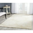 thumbnail image 1 of SAFAVIEH Bella Glenna Medallion Floral Wool Area Rug, Beige/White, 8' x 10', 1 of 7