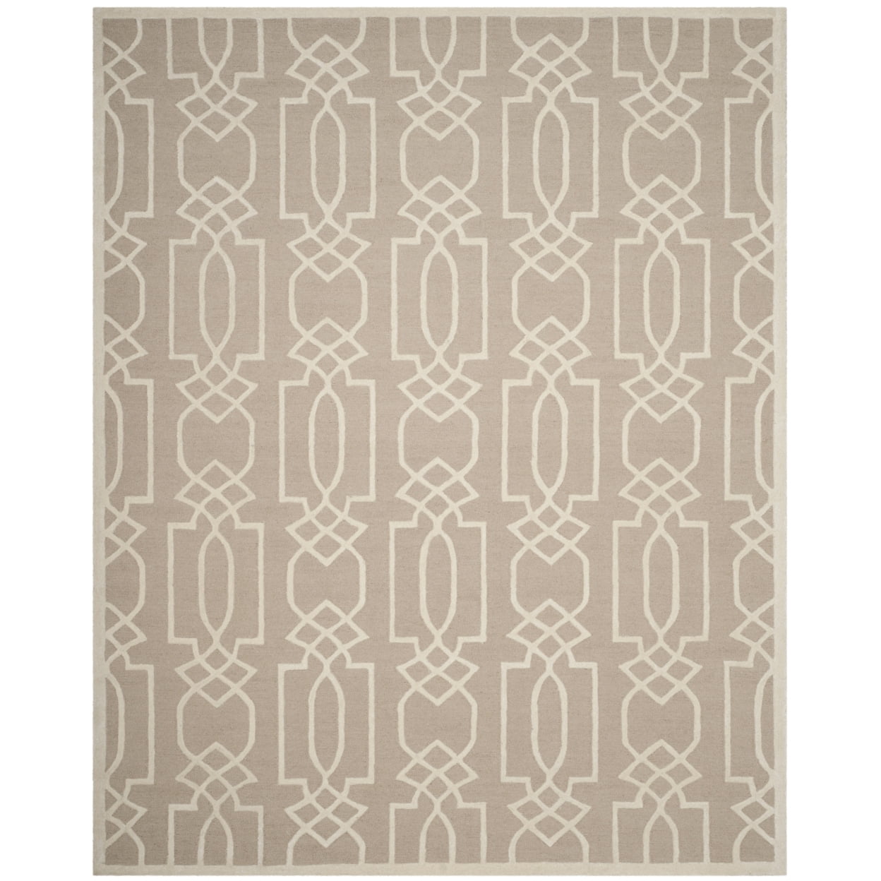 Sands of Time Ivory Wool 8' x 10' Hand-Tufted Area Rug