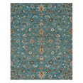 thumbnail image 1 of SAFAVIEH Bella Kade Floral Wool Area Rug, Blue/Taupe, 5' x 5' Round, 1 of 10