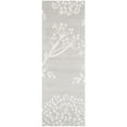 thumbnail image 1 of SAFAVIEH Bella Kiro Floral Flowers Wool Runner Rug, Grey/Ivory, 2'3" x 7', 1 of 11