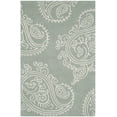 thumbnail image 1 of SAFAVIEH Bella Laurel Floral Paisley Wool Area Rug, Grey/Ivory, 2'6" x 4', 1 of 5