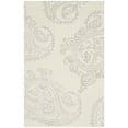 thumbnail image 1 of SAFAVIEH Bella Laurel Floral Paisley Wool Area Rug, Ivory/Beige, 2'6" x 4', 1 of 4