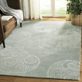 thumbnail image 1 of SAFAVIEH Bella Laurel Geometric Area Rug, Grey/Ivory, 8' x 10', 1 of 9
