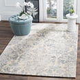 thumbnail image 1 of SAFAVIEH Bella Leann Damask Area Rug, Ivory/Silver, 5' x 5' Square, 1 of 8