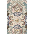 thumbnail image 1 of SAFAVIEH Bella Meriel Floral Paisley Wool Area Rug, Ivory/Blue, 2'6" x 4', 1 of 4