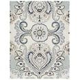 thumbnail image 1 of SAFAVIEH Bella Meriel Southwestern Wool Area Rug, Ivory/Blue, 8' x 10', 1 of 10