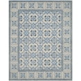 thumbnail image 1 of SAFAVIEH Bella Noelle Bordered Area Rug, Ivory/Blue, 8' x 10', 1 of 11