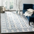 thumbnail image 1 of SAFAVIEH Bella Noelle Geometric Bordered Wool Area Rug, Ivory/Blue, 8' x 10', 1 of 7