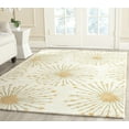 thumbnail image 1 of SAFAVIEH Bella Owen Fire Burst Wool Area Rug, Beige/Gold, 9' x 12', 1 of 4