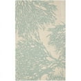 thumbnail image 1 of SAFAVIEH Bella Pascal Floral Coral Wool Area Rug, Beige/Blue, 9' x 12', 1 of 10