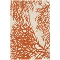 thumbnail image 1 of SAFAVIEH Bella Pascal Floral Coral Wool Area Rug, Beige/Terracotta, 7' x 7' Round, 1 of 8