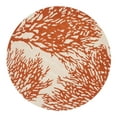 thumbnail image 1 of SAFAVIEH Bella Pascal Floral Wool Area Rug, Beige/Terracotta, 5' x 5' Round, 1 of 8