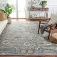 thumbnail image 1 of SAFAVIEH Bella Selna Floral Traditional Wool Area Rug, Grey/Multi, 8' x 10', 1 of 14