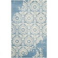 thumbnail image 1 of SAFAVIEH Bella Zlata Geometric Wool Area Rug, Light Blue/Ivory, 8' x 10', 1 of 8