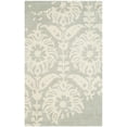 thumbnail image 1 of SAFAVIEH Bella Zlata Medallion Geometric Wool Area Rug, Light Grey/Ivory, 2'6" x 4', 1 of 5