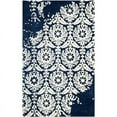 thumbnail image 1 of SAFAVIEH Bella Zlata Medallion Geometric Wool Area Rug, Navy/Ivory, 8' x 10', 1 of 8