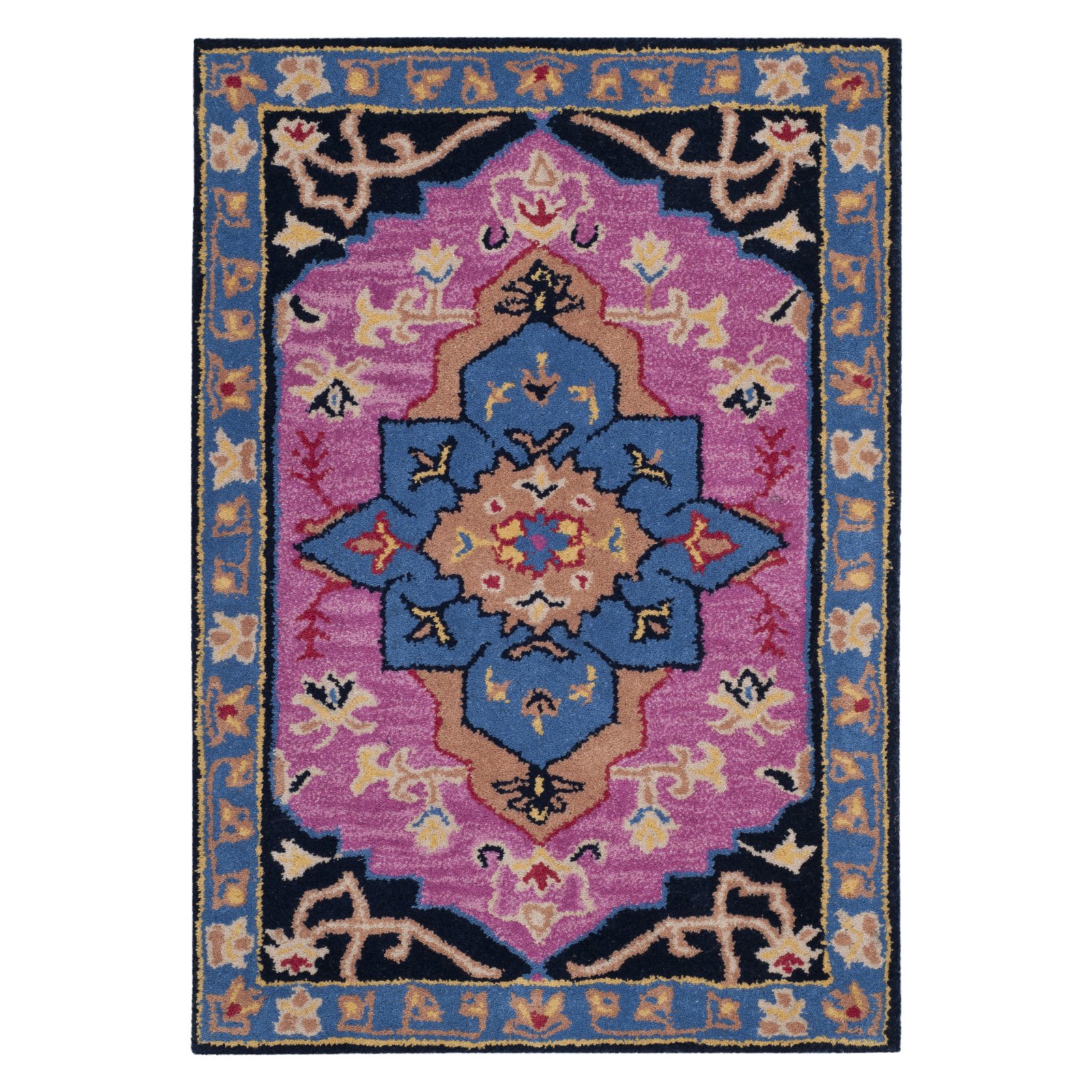 SAFAVIEH Bellagio BLG506A Handmade Pink / Multi Rug