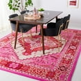 thumbnail image 1 of SAFAVIEH Bellagio Major Bordered Wool Area Rug, Red Pink/Ivory, 8' x 10', 1 of 12