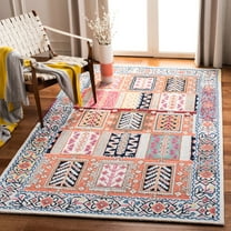 SAFAVIEH Bellagio Caiden Abstract Wool Area Rug, Ivory/Gold, 5' x 8'