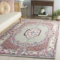 thumbnail image 1 of SAFAVIEH Bellagio Chandler Floral Wool Area Rug, Light Green/Ivory, 4' x 6', 1 of 13