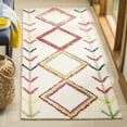 thumbnail image 1 of SAFAVIEH Bellagio Delicia Geometric Wool Runner Rug, Ivory/Multi, 2'3" x 7', 1 of 10