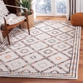 thumbnail image 1 of SAFAVIEH Bellagio Jimney Southwestern Wool Area Rug, Ivory/Multi, 4' x 6', 1 of 8