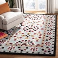 thumbnail image 1 of SAFAVIEH Bellagio Pinwheel Geometric Floral Wool Area Rug, Light Blue/Black, 2' x 3', 1 of 8